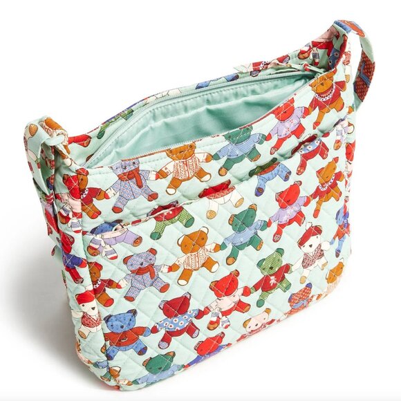 Vera Bradley XL Crossbody Bag in Toasty Teddies NWT - Picture 4 of 5